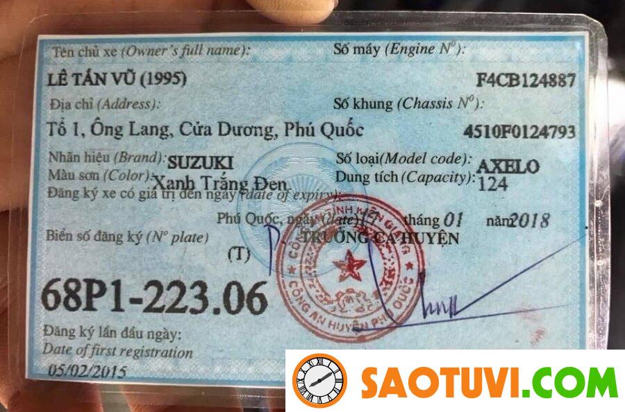 Thủ tục mua bán xe máy cũ năm 2020 gồm những giấy tờ gì? Để giao dịch thành công và diễn ra nhanh chóng nhất bên bán cần cung cấp cho bên mua giấy tờ xe bản chính.
