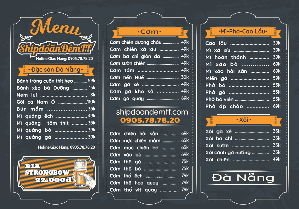 thuc-don-nha-hang-hap-dan Thực đơn nhà hàng của bạn có đủ hấp dẫn không?