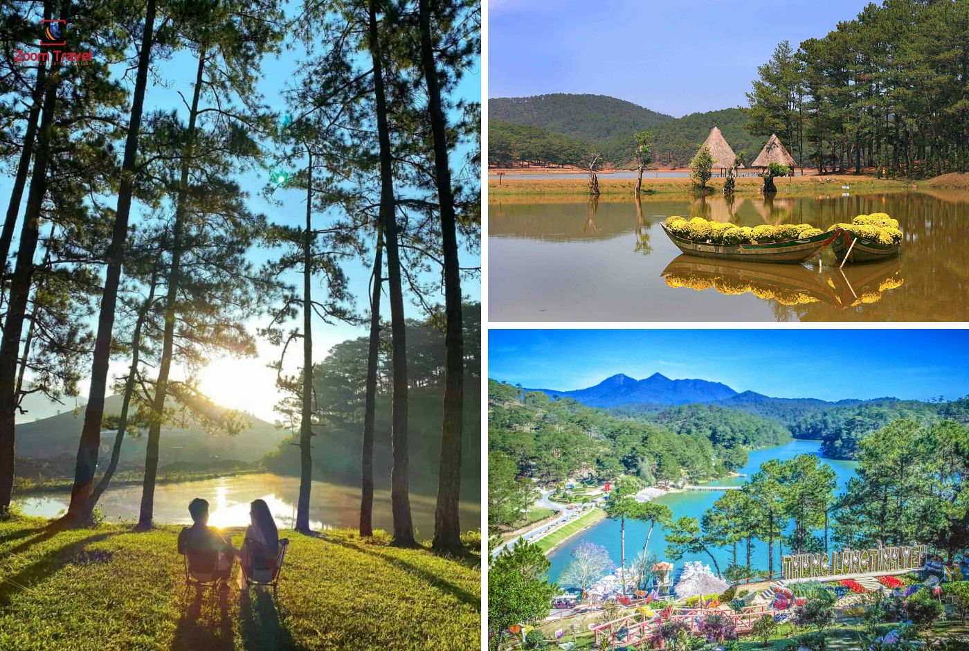 thung-lung-vang Check in với vẻ đẹp hồ Đan Kia tại thung lũng Vàng Đà Lạt