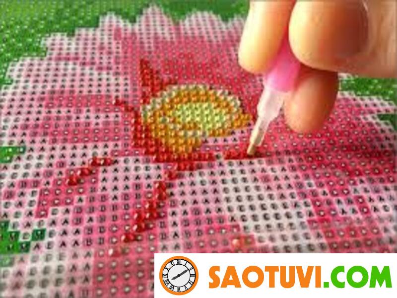 Tranh đính đá đang được rất nhiều người ưa thích