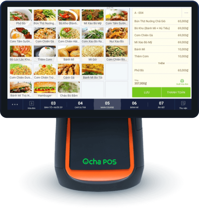 top-phan-mem-quan-ly-nha-hang-tot-nhat-9 ocha pos có giao diện dễ nhìn