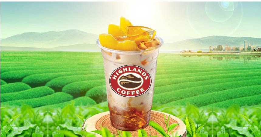 Cách pha chế trà thạch đào Highland thơm ngon như tiệm