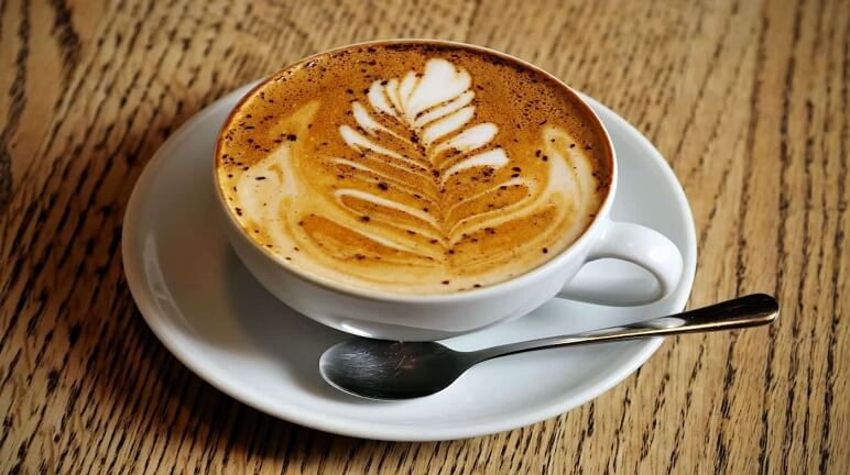 trang-tri-cafe-latte trang trí latte coffee