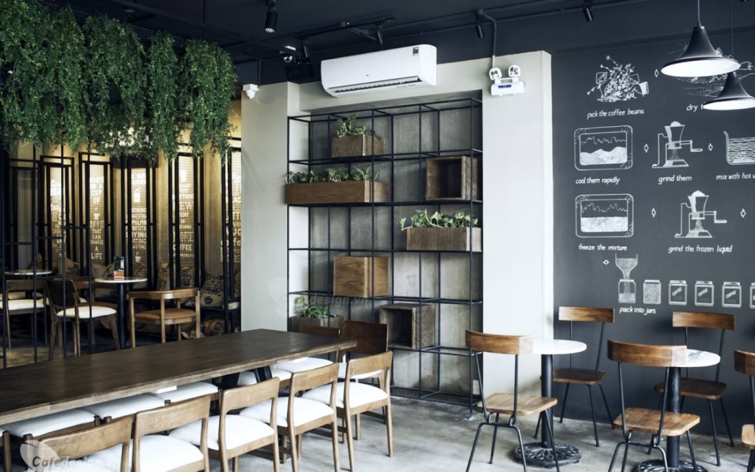 trang-tri-tuong-quan-cafe-dep-qua chi phí trang trí tường quán cafe