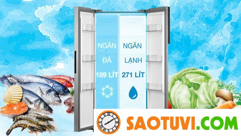 Top 16+ tủ lạnh 2 cánh giá dưới 15 triệu đáng mua nhất hiện nay Tủ lạnh Toshiba Inverter 460 lít RS600WI-PMV(37)-SG
