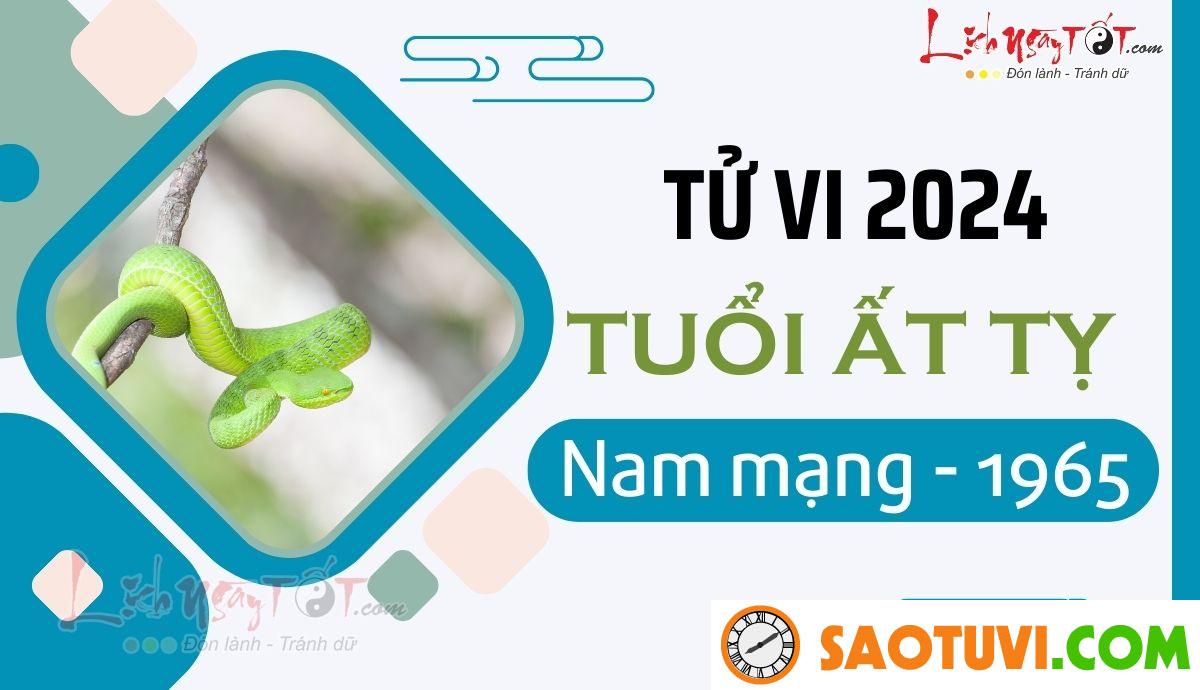 Tử Vi Tuổi Ất Tỵ 1965 Năm 2024 – Nam Mạng
