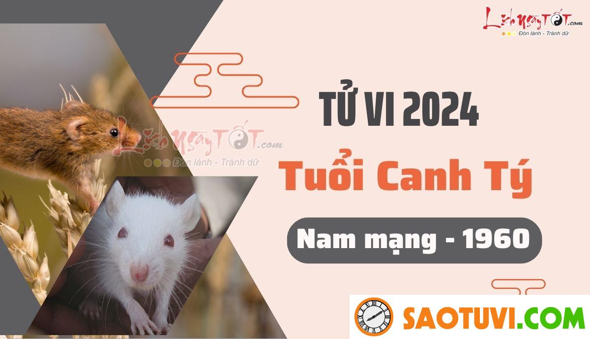 Tử Vi Tuổi Canh Tý 1960 Năm 2024 – Nam Mạng