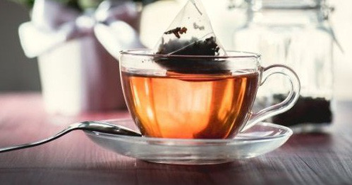 u-tui-tra-loc-cozy ủ túi trà khi làm trà thạch đào
