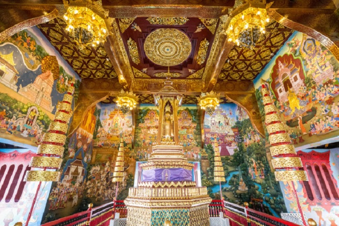 wat-phra-singh-2 những bức phù điêu