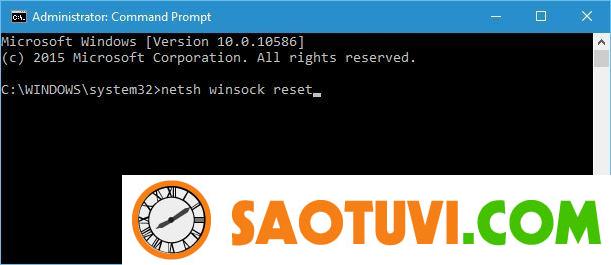 netsh winsock reset netsh winsock reset command prompt ip configuration failure