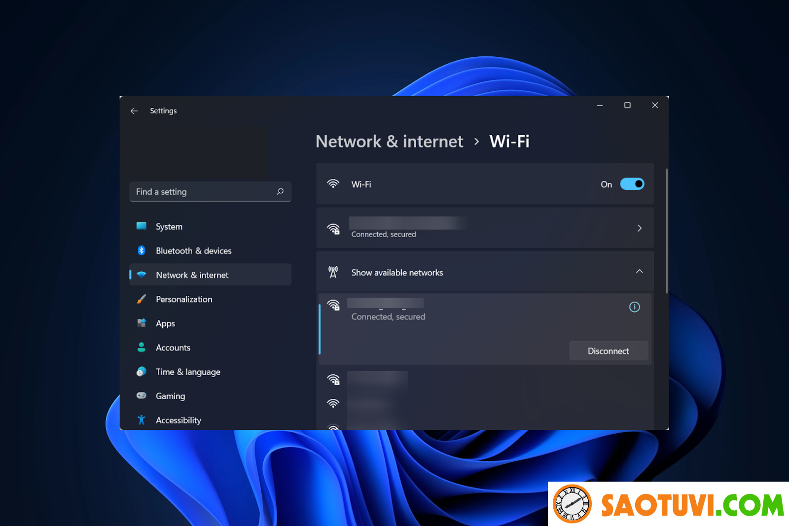 Sửa lỗi Wifi không hiển thị trong windows 11