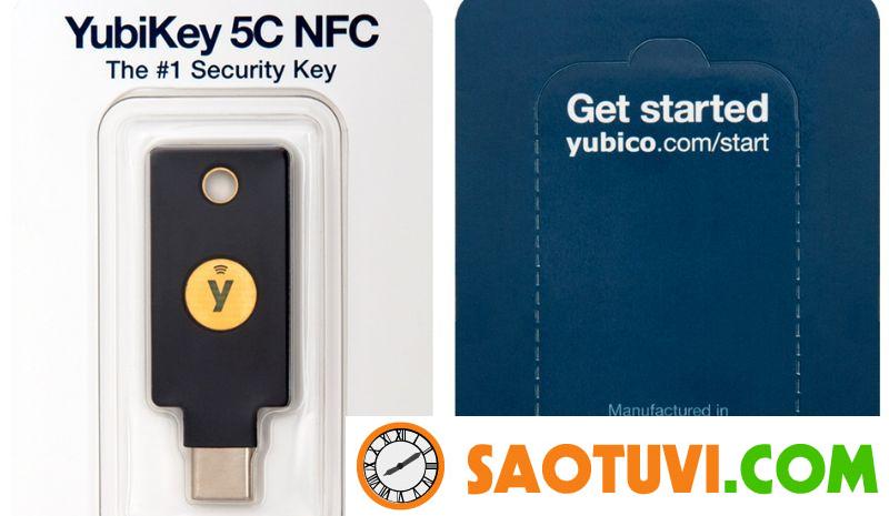 Khóa yubikey là gì? Tầm quan trọng và cách hoạt động ra sao? Yubikey là gì - Dòng Yubikey 5C NFC