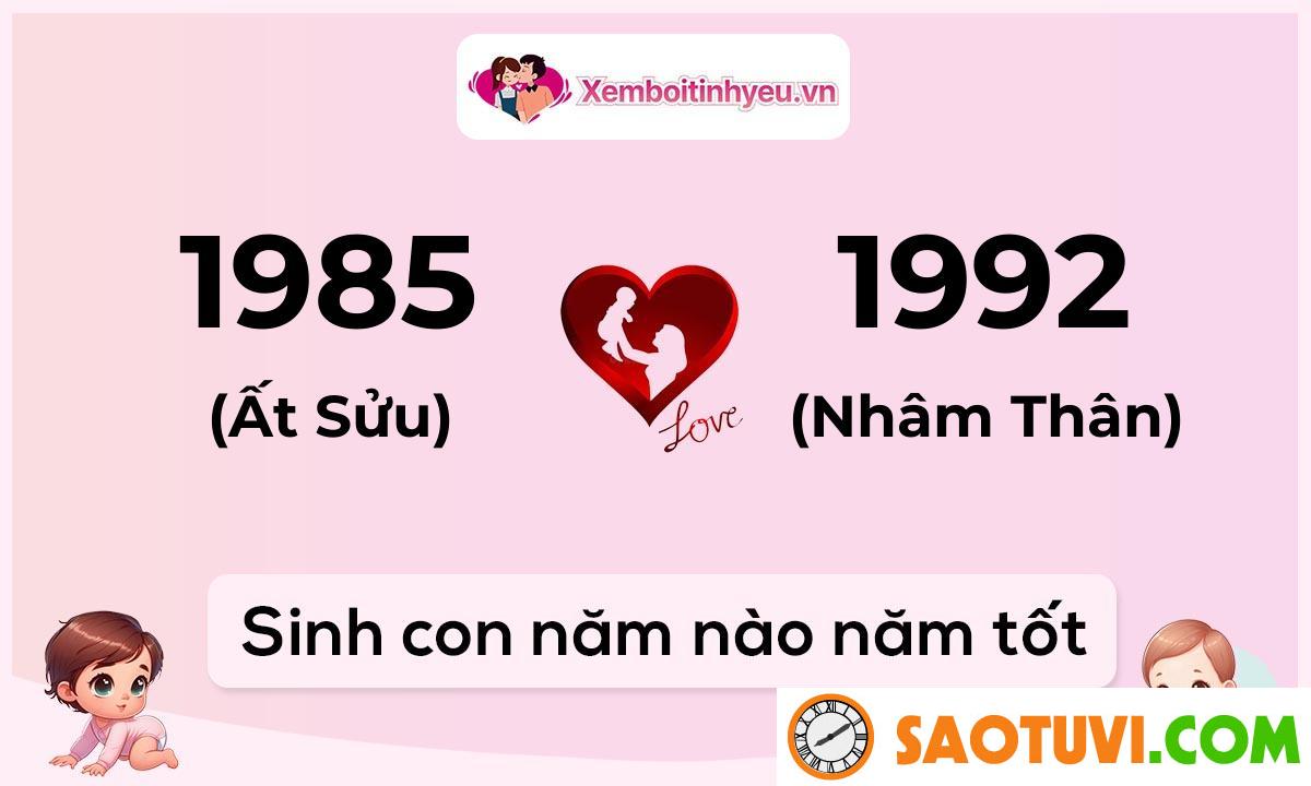 Chồng 1986 Vợ 1992 Sinh Con Năm Nào Hợp để Gia Đình Hạnh Phúc?