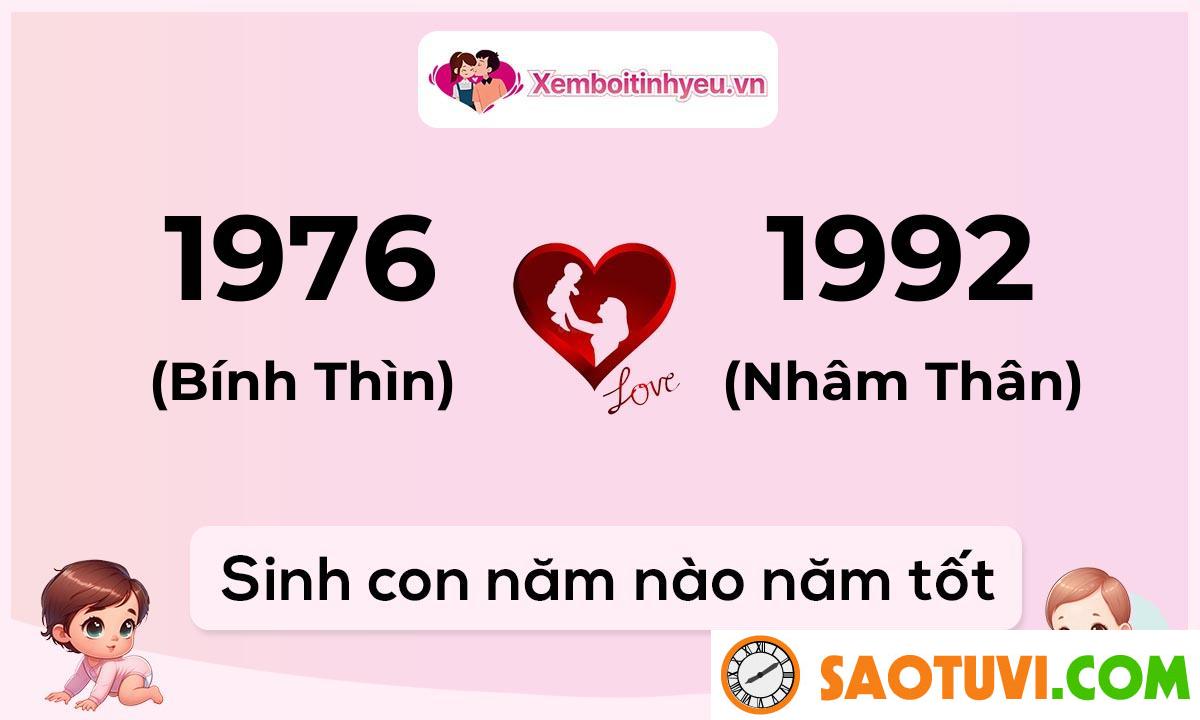 Chồng 1977 Vợ 1980 Sinh Con Năm Nào Hợp để Gia Đình Hạnh Phúc?