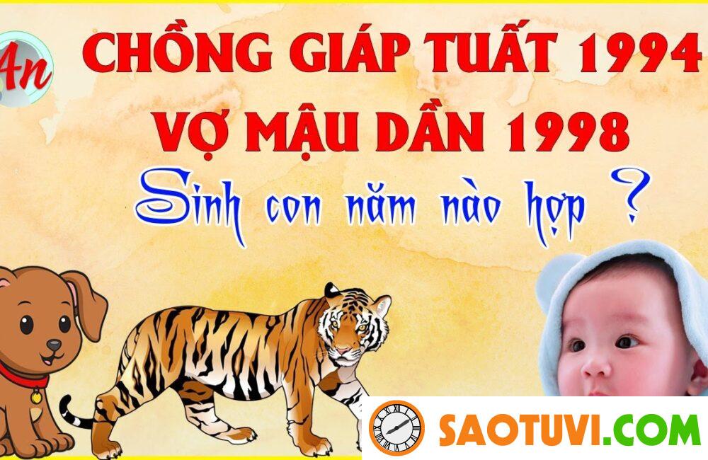 Chồng 1994 Vợ 1998 Sinh Con Năm Nào Hợp? Tìm Hiểu Lý Thuyết Tuổi Hợp Phong Thủy