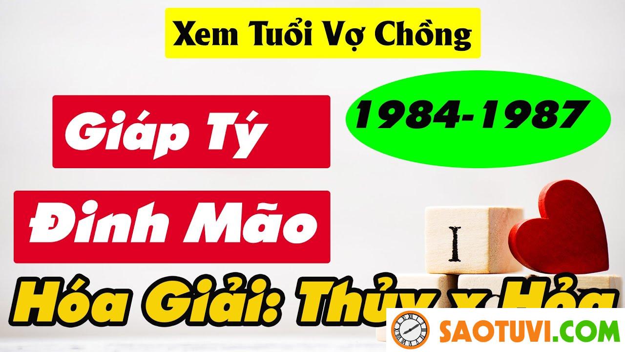Chồng Giáp Tý 1984 vợ Đinh Mão 1987 sinh con năm nào tốt?