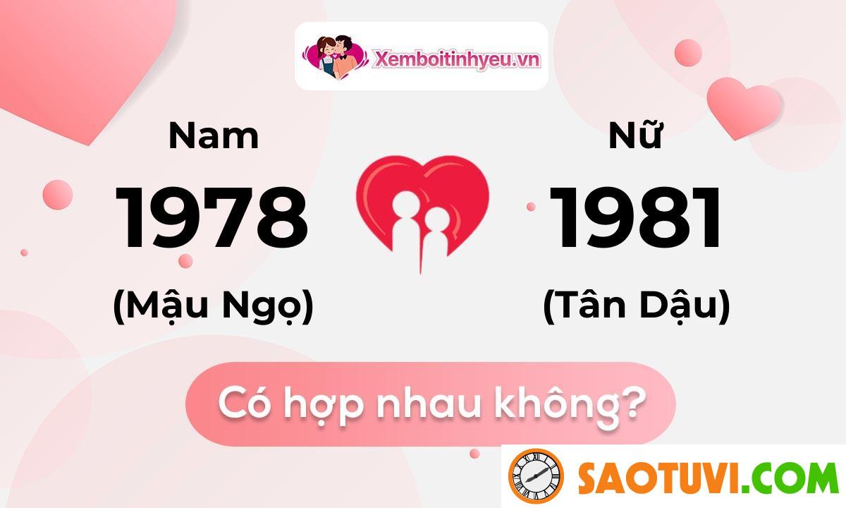 Chồng Mậu Ngọ 1978 vợ Tân Dậu 1981 sinh con năm nào tốt?