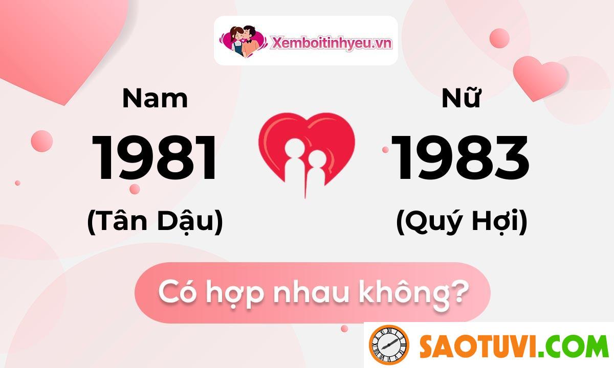 Chồng Tân Dậu 1981 vợ Quý Hợi 1983 sinh con năm nào tốt?