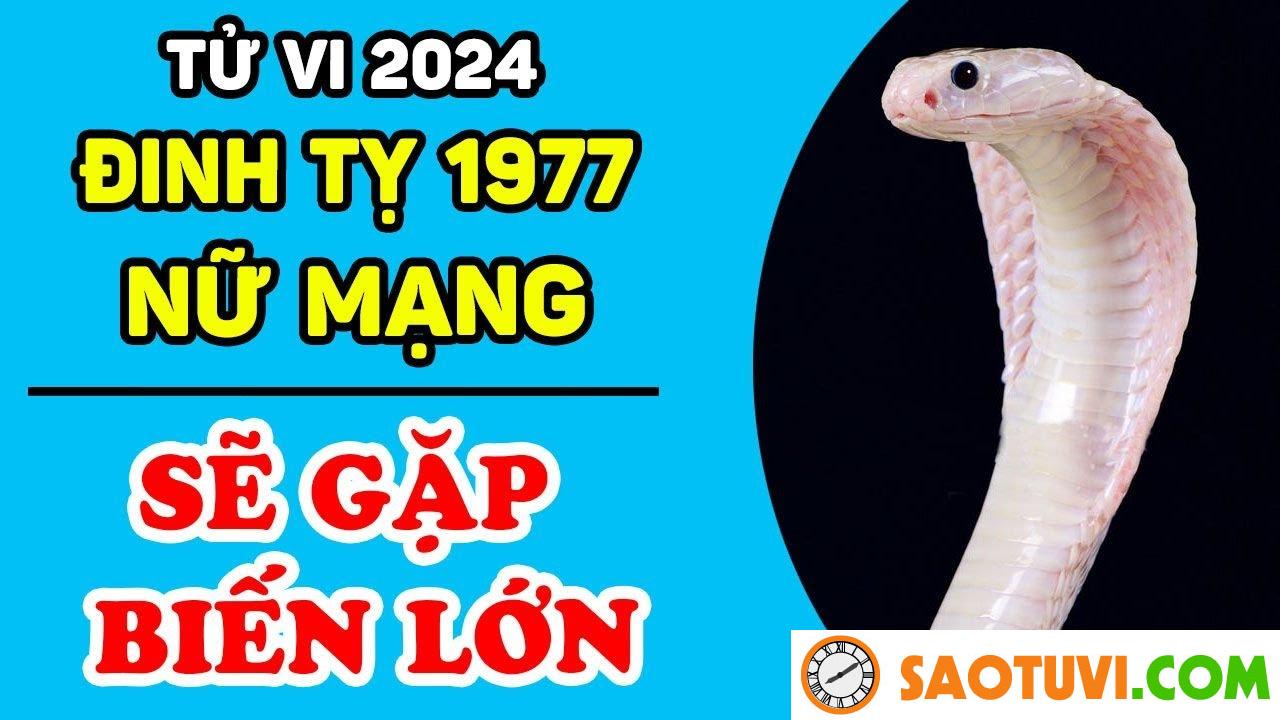 Tử Vi Tuổi Đinh Tỵ 1977 – Nữ mạng