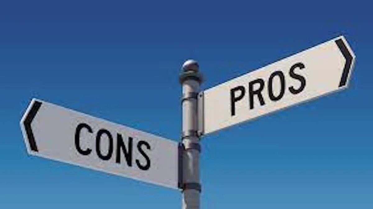 cons-and-pros Ảnh thể hiện cho sự ưu và nhược điểm