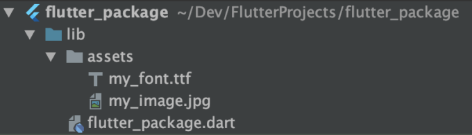 Sử dụng assets trong Flutter package? Tại sao không?