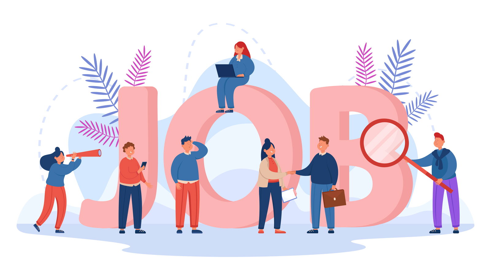 tiny-people-searching-for-business-opportunities Interview skills